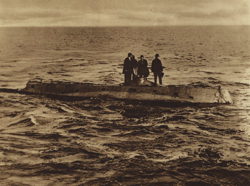 America in World War I: Prototype of the Modern Submarine by American Photographer