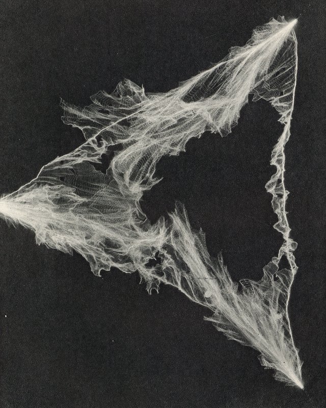 Artificial lightning produced in a laboratory by American Photographer