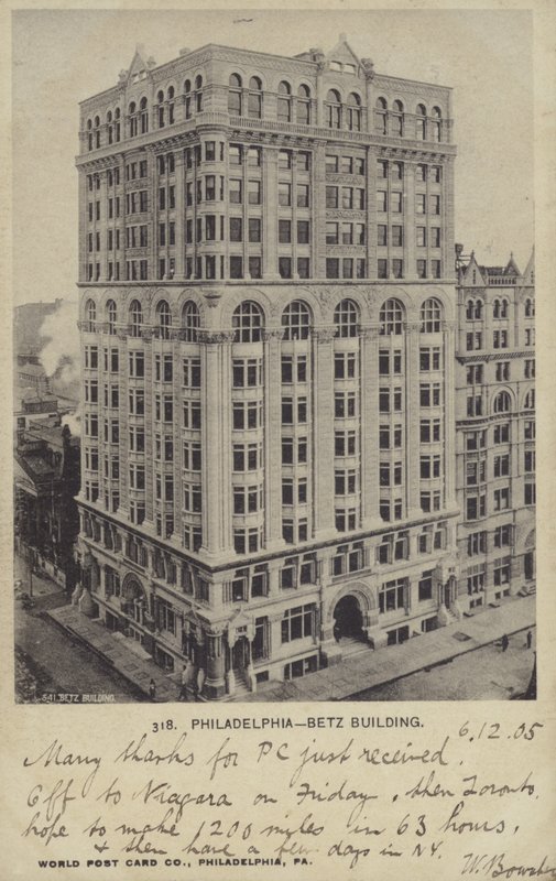Betz Building, Philadelphia, Pennsylvania by American Photographer