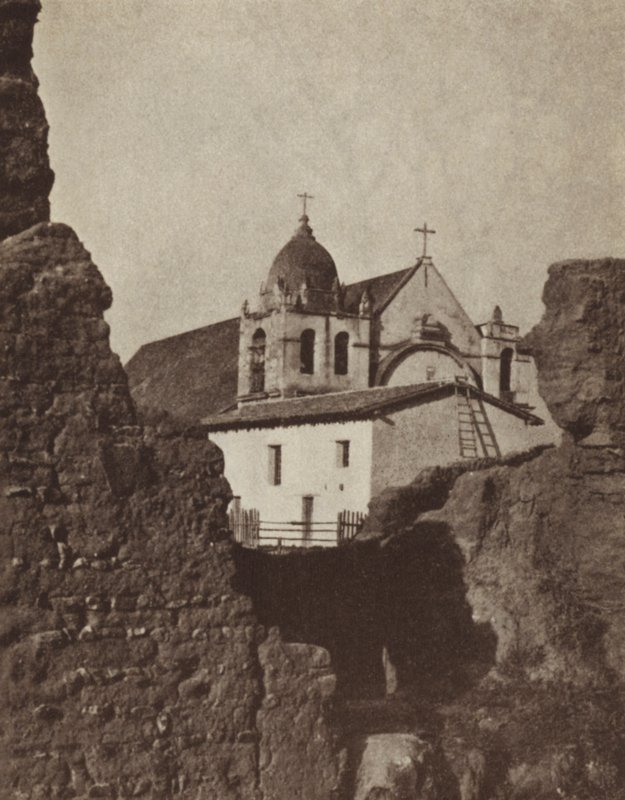 California: Carmel Mission by American Photographer