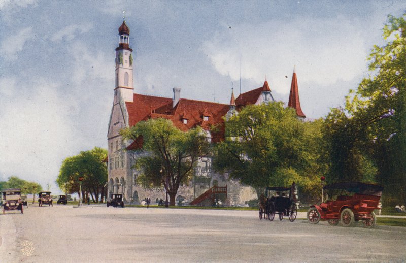 Chicago: German Building, Jackson Park by American Photographer