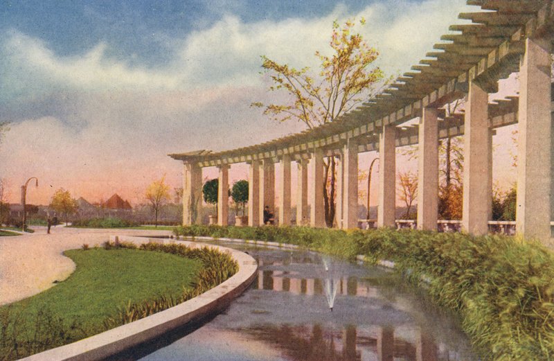 Chicago: Pergola in Douglas Park by American Photographer
