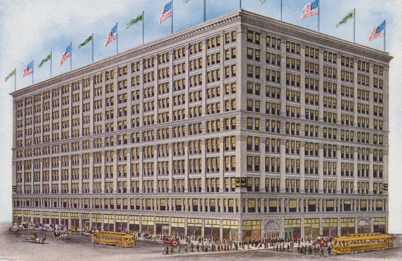 Chicago: The Fair, State, Adams and Dearborn Streets by American Photographer