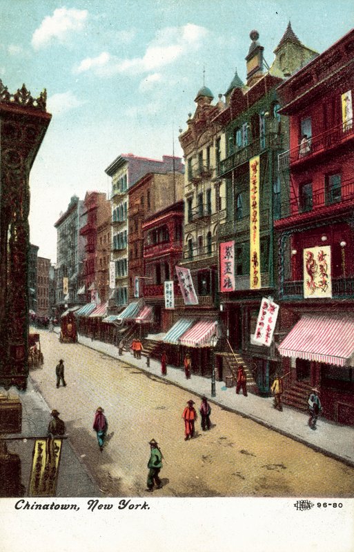China Town, New York, USA by American Photographer