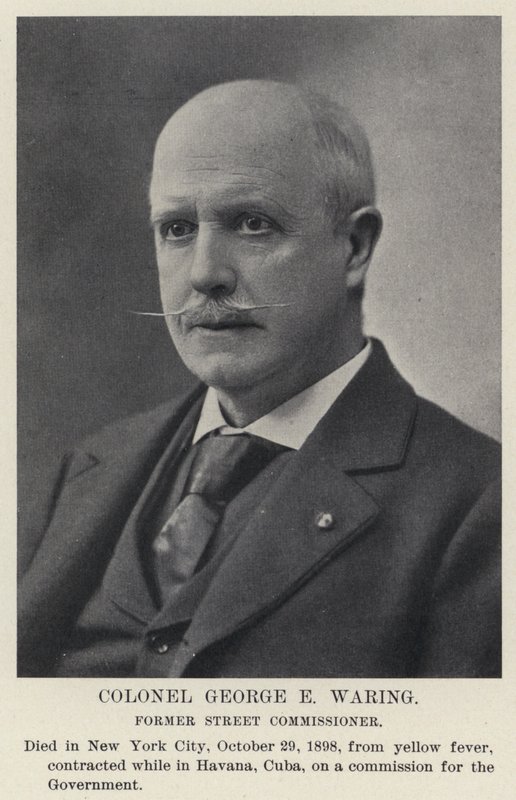 Colonel George E Waring, Former Street Commissioner by American Photographer