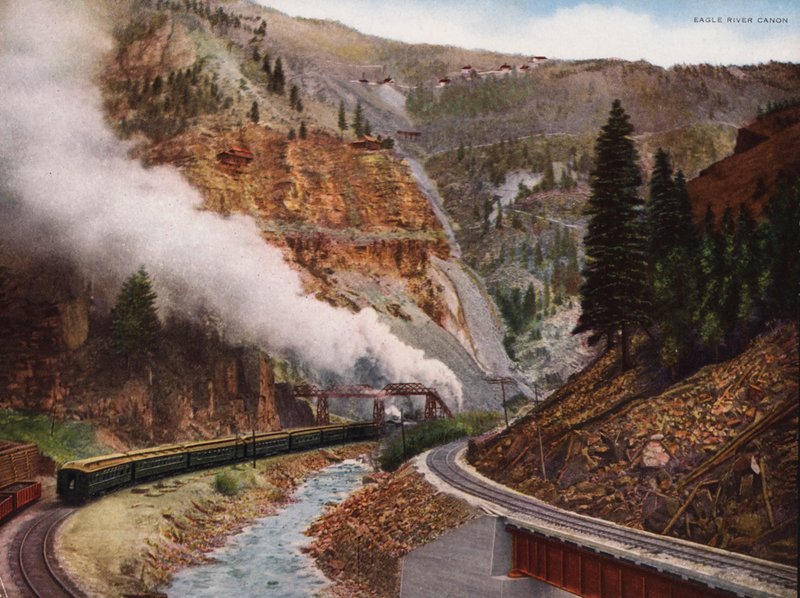Eagle River Canyon by American Photographer