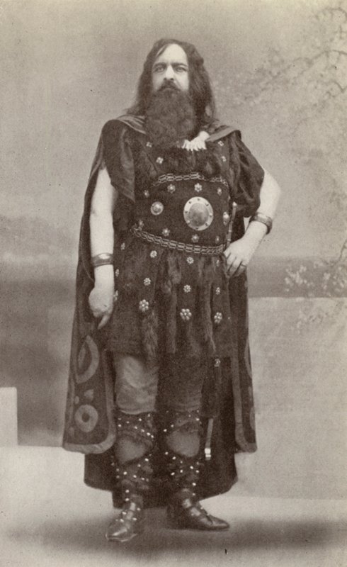 Edouard de Reszke as Hagen in Gotterdammerung by American Photographer