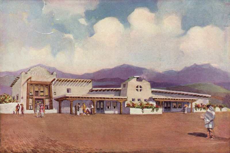 El Ortiz, Lamy, New Mexico by American Photographer