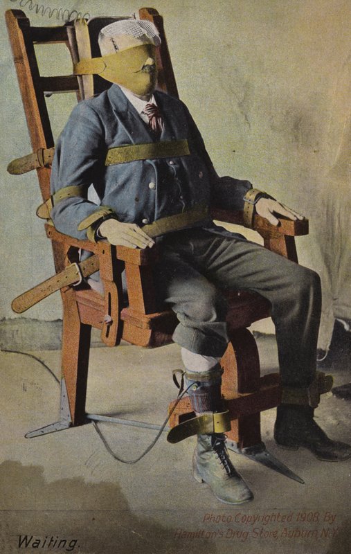 Electric Chair by American Photographer