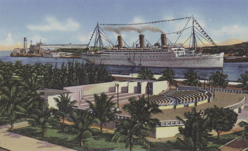 Entrance to the Port, Amphitheater by American Photographer