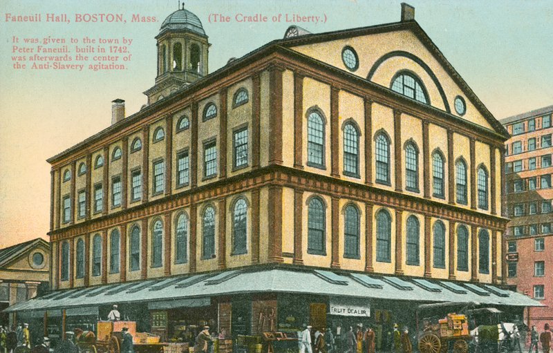 Faneuil Hall, Boston, Massachusetts, USA by American Photographer