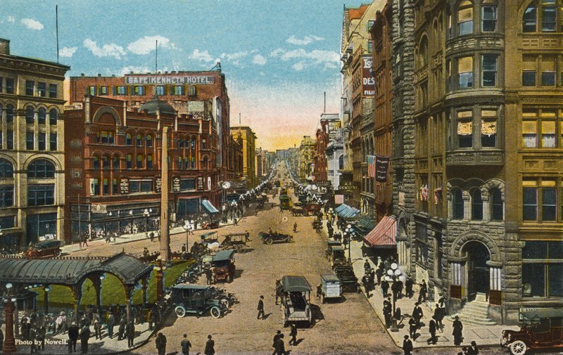 First Avenue and Pioneer Square by American Photographer