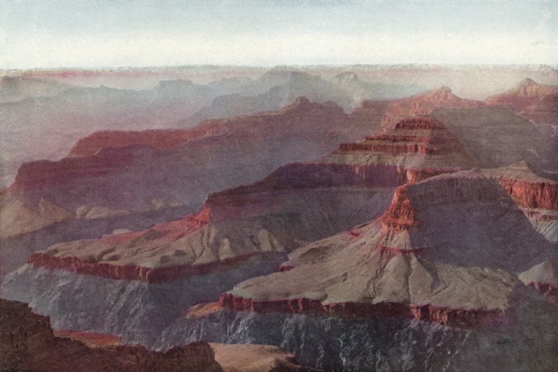 Grand Canyon, Arizona, Sunset from Hopi Point by American Photographer