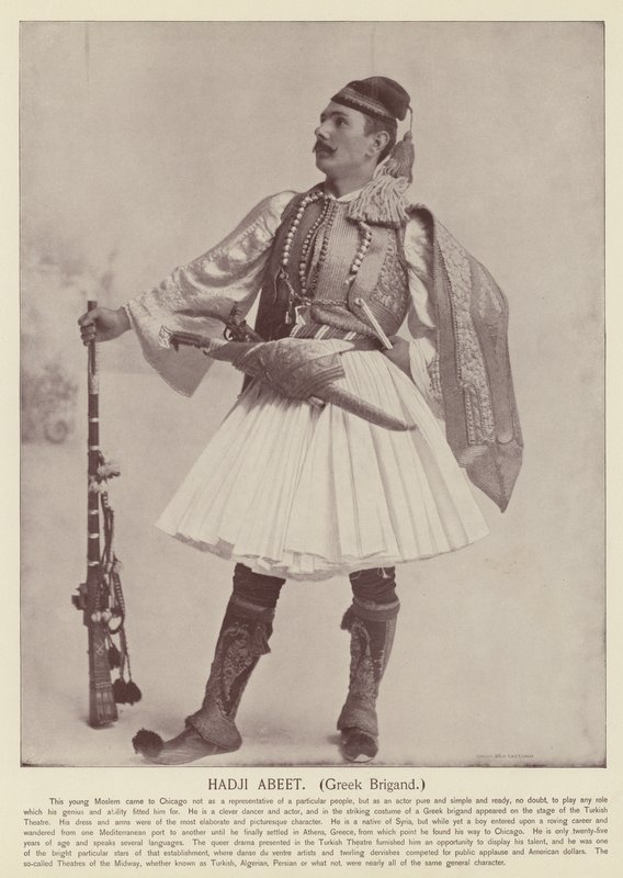 Hadji Abeet, Greek Brigand by American Photographer