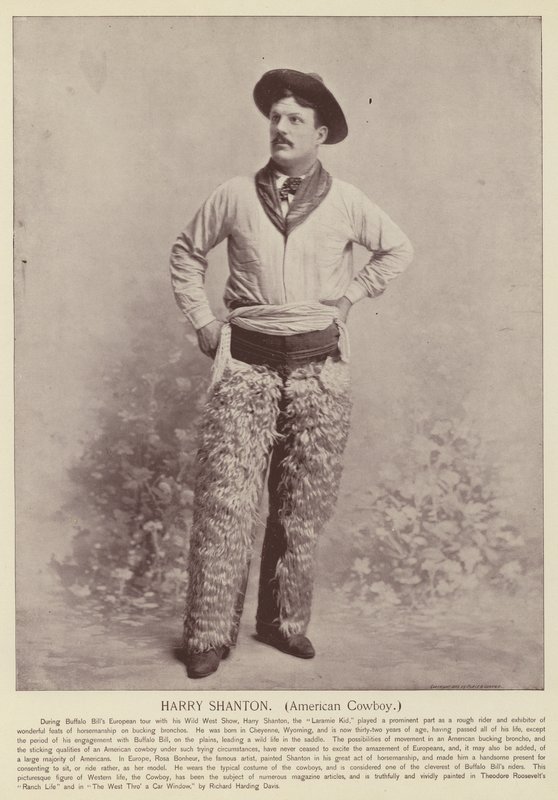 Harry Shanton, American Cowboy by American Photographer