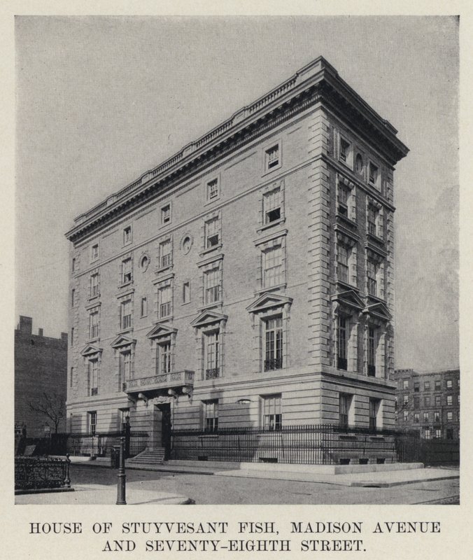 House of Stuyvesant Fish, Madison Avenue and Seventy-Eighth Street by American Photographer