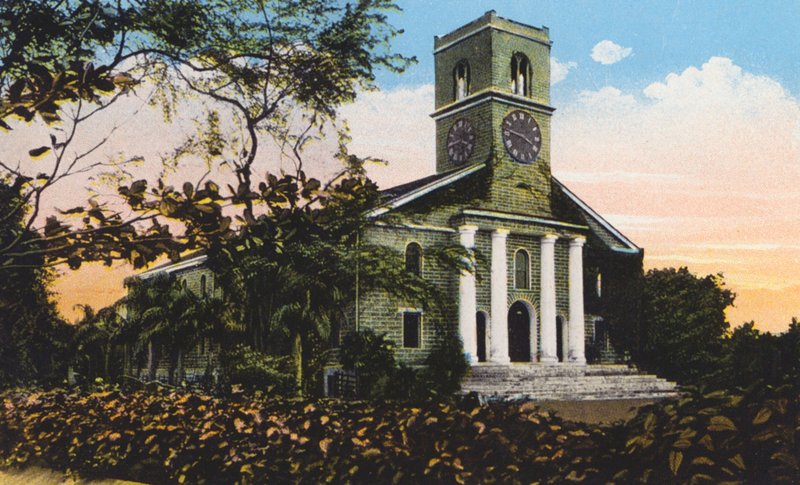 Kawaihao Church, Honolulu by American Photographer