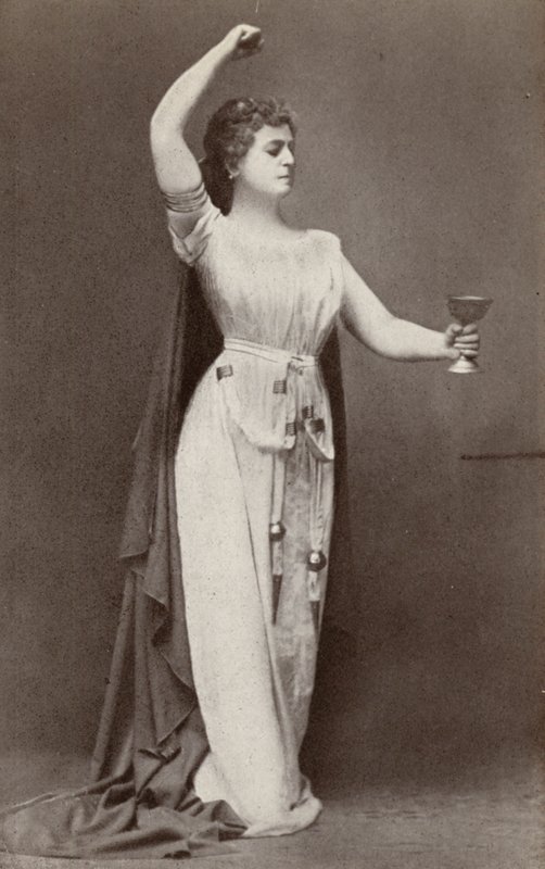 Lilli Lehmann as Isolde in Tristan Und Isolde by American Photographer