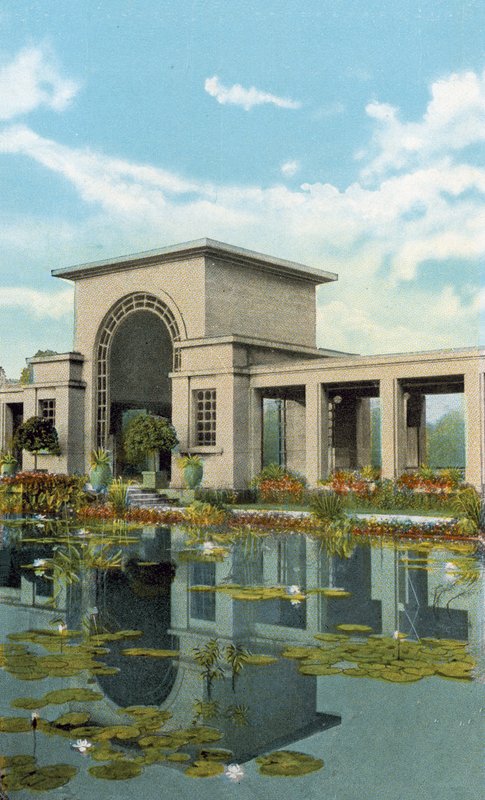 Lily Pond and Pavilion, Douglas Park by American Photographer