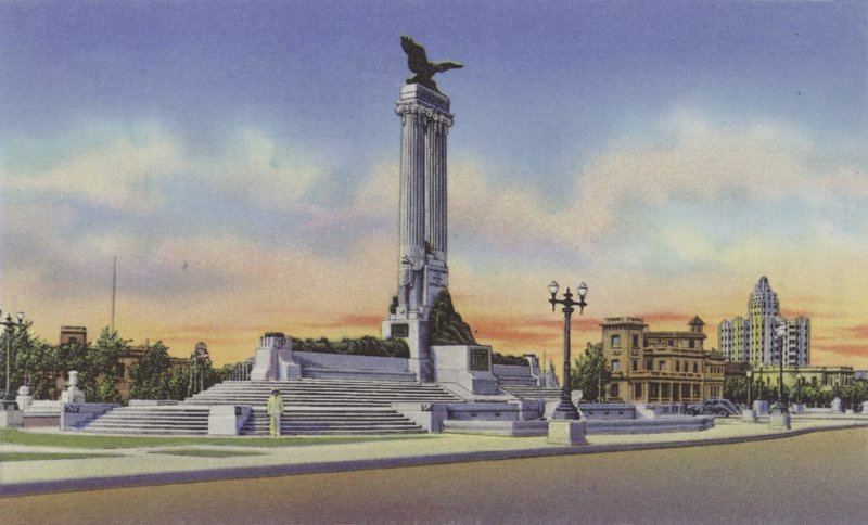 Maine Monument by American Photographer