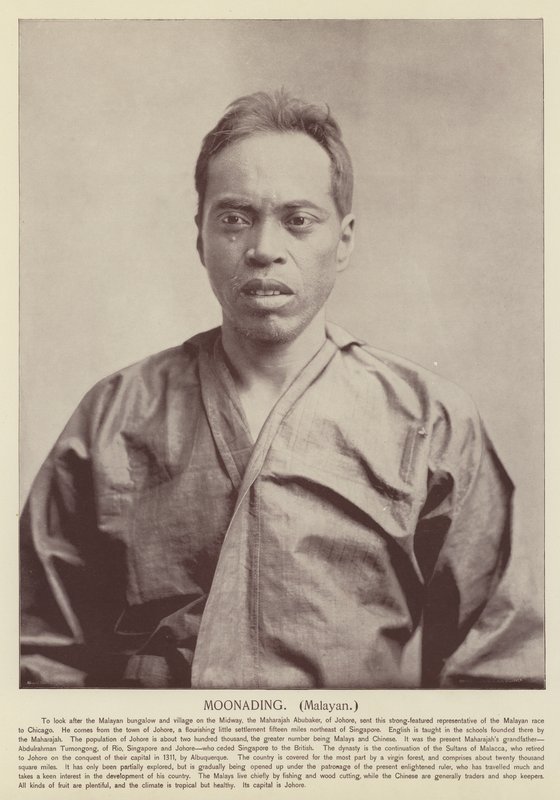 Moonading, Malayan by American Photographer