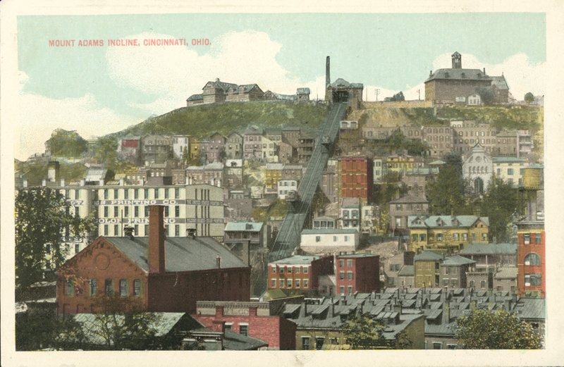 Mount Adams Incline, Cincinnati, Ohio by American Photographer
