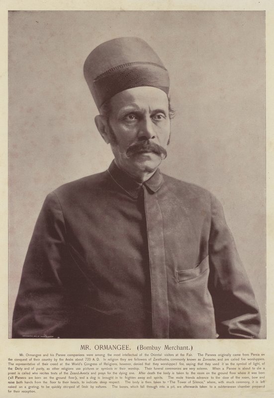 Mr Ormangee, Bombay Merchant by American Photographer