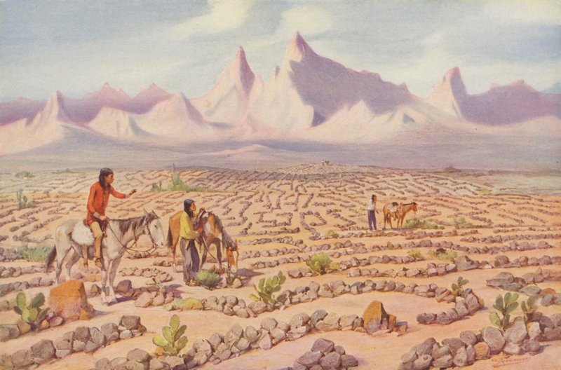 Mystic Maze of the Mojave Indians, Near Needles, California by American Photographer