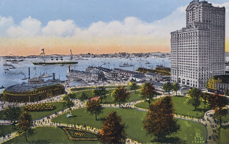 New York: Battery Park by American Photographer