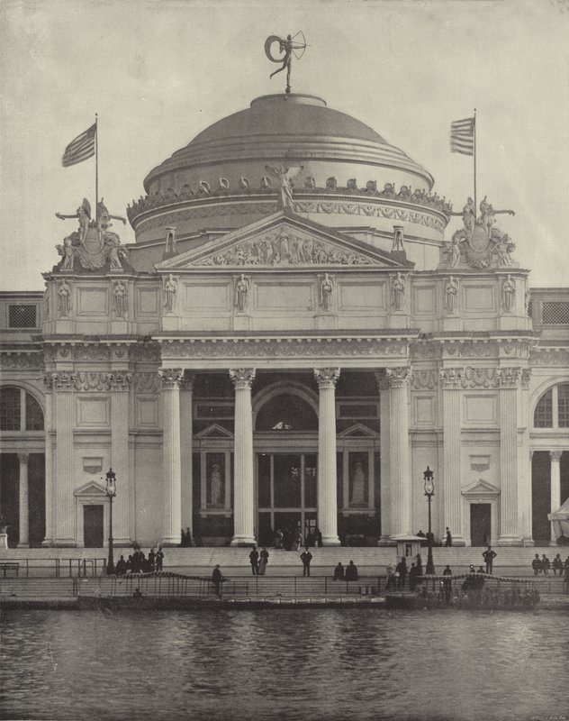 North Portico of the Agricultural Building by American Photographer