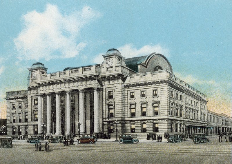 Northwestern Passenger Station by American Photographer