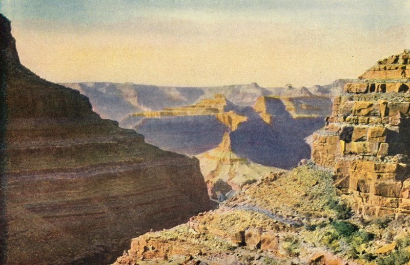 On Hermit Trail, Grand Canyon National Park by American Photographer