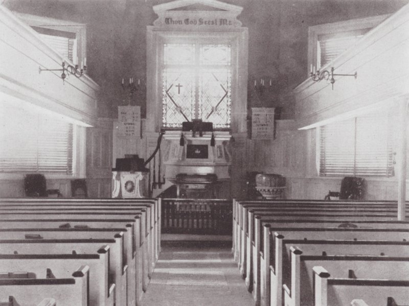 Philadelphia: Interior of Old Swedes