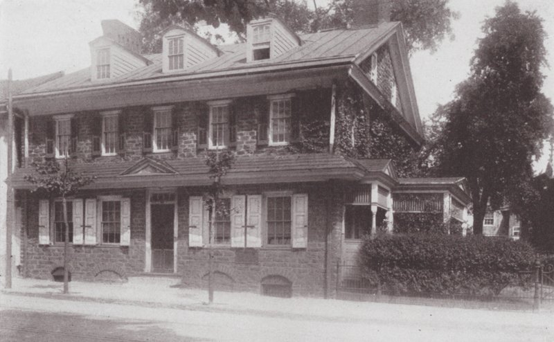 Philadelphia: Site of the Home of the Founder of Germantown by American Photographer