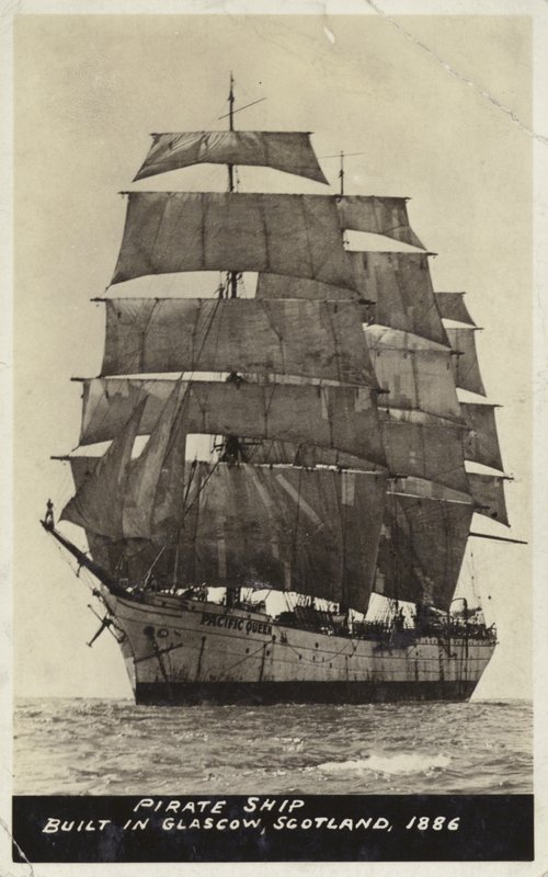 Pirate Ship, Built in Glasgow, Scotland, 1886 by American Photographer