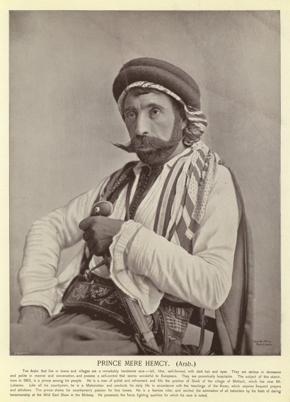 Prince Mere Hemcy, Arab by American Photographer