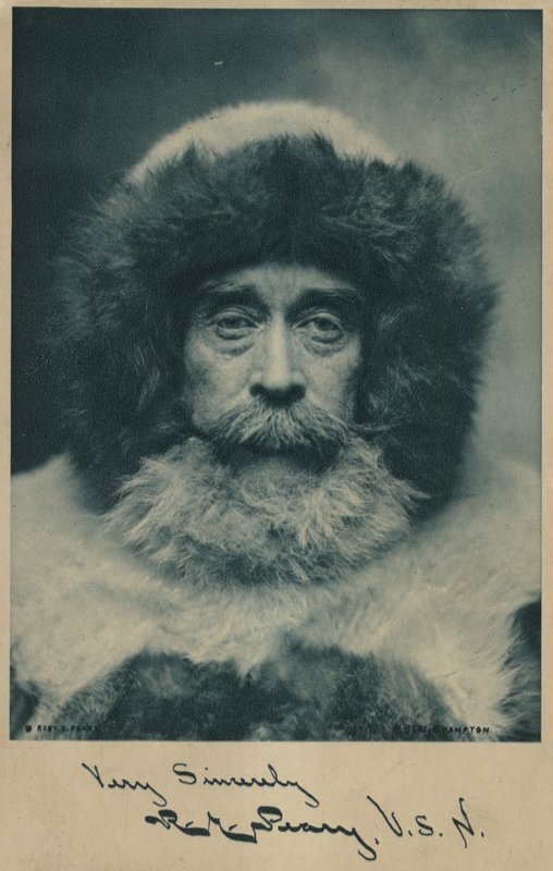 Robert Peary, American Arctic Explorer by American Photographer