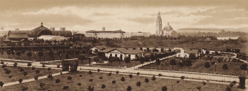 San Diego: The Model Farm, Panama-California Exposition by American Photographer