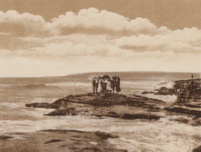 San Diego: Turtle Rock, La Jolla, Near San Diego by American Photographer