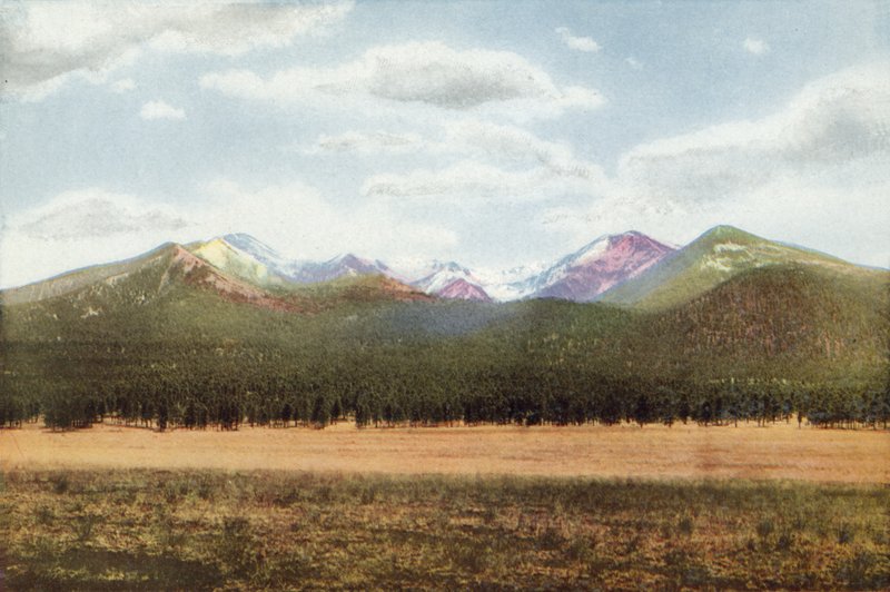 San Francisco Mountains, Arizona by American Photographer