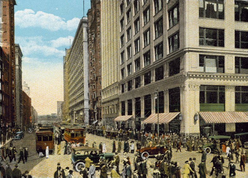State Street, looking North from Madison Street by American Photographer