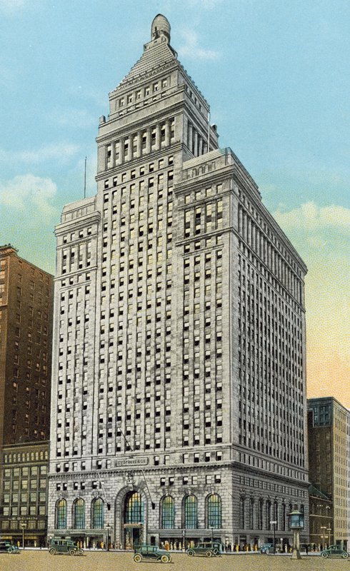 Straus Building, Michigan Boulevard at Jackson Boulevard by American Photographer