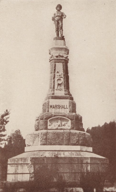 The Monument to the Discoverer of Gold at Coloma, California by American Photographer