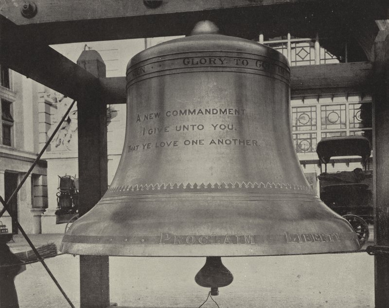The New Liberty Bell by American Photographer
