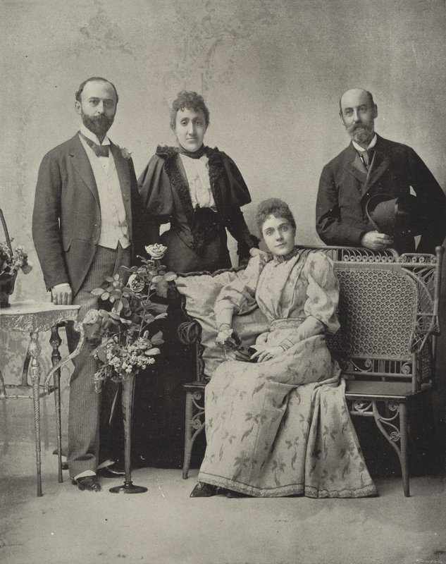 The Princess Eulalia and Escort by American Photographer