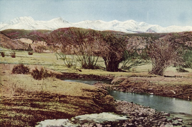 The Snowy Range, near Trinidad, Colorado by American Photographer