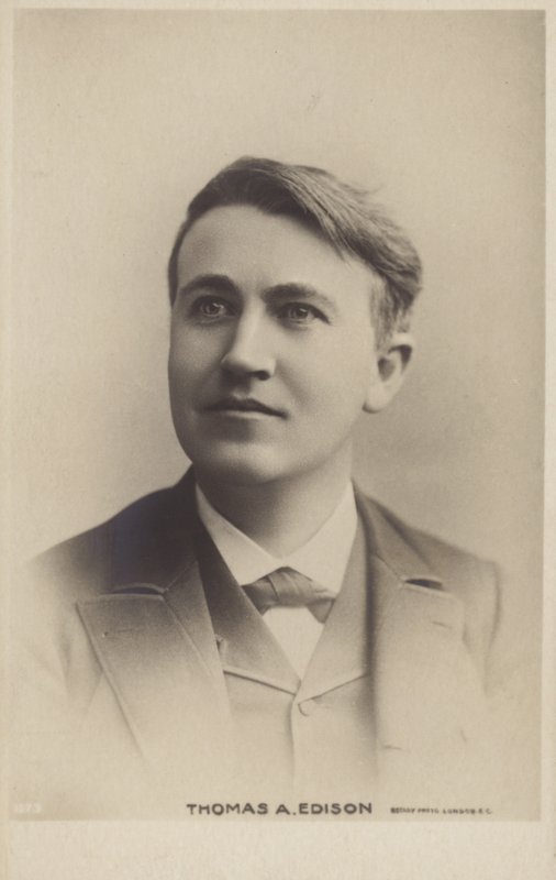 Thomas Edison (1847-1931), American Inventor by American Photographer