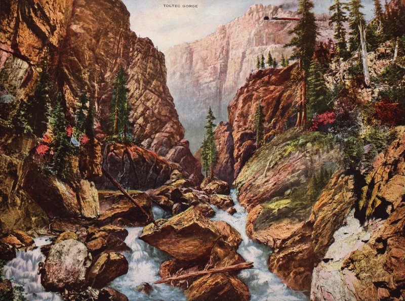 Toltec Gorge by American Photographer
