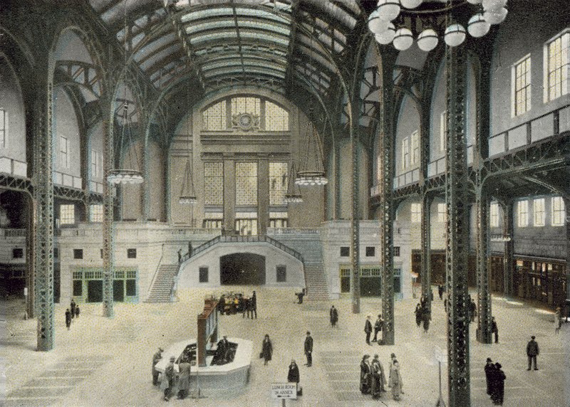 Train Concourse, Chicago Union Station by American Photographer