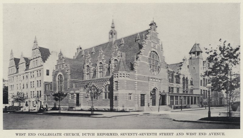 West End Collegiate Church, Dutch Reformed, Seventy-Seventh Street and West End Avenue by American Photographer